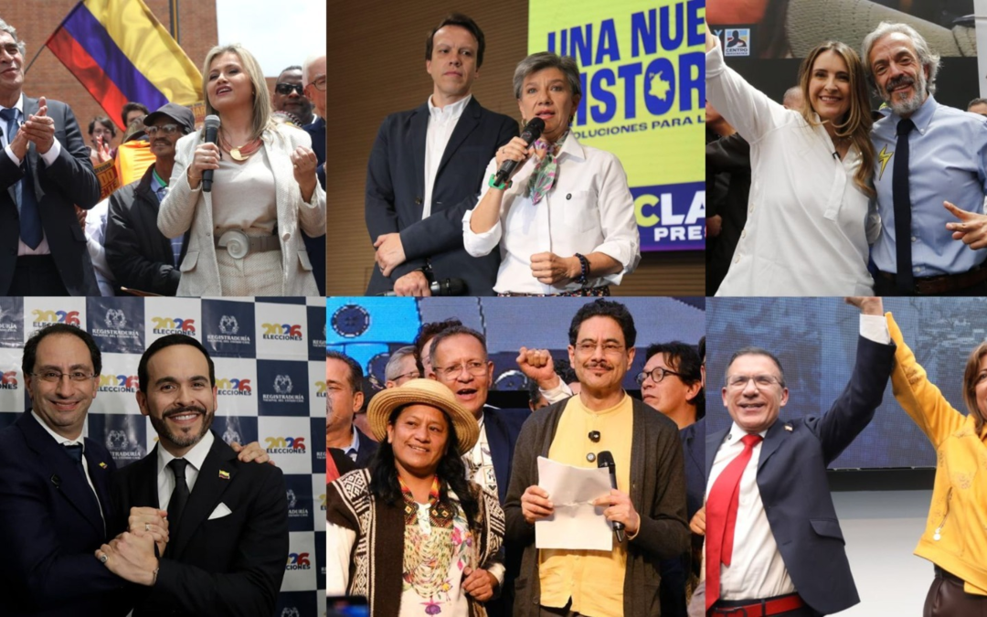 14 candidatos presidenciales inscritos oficialmente para elecciones 2026
