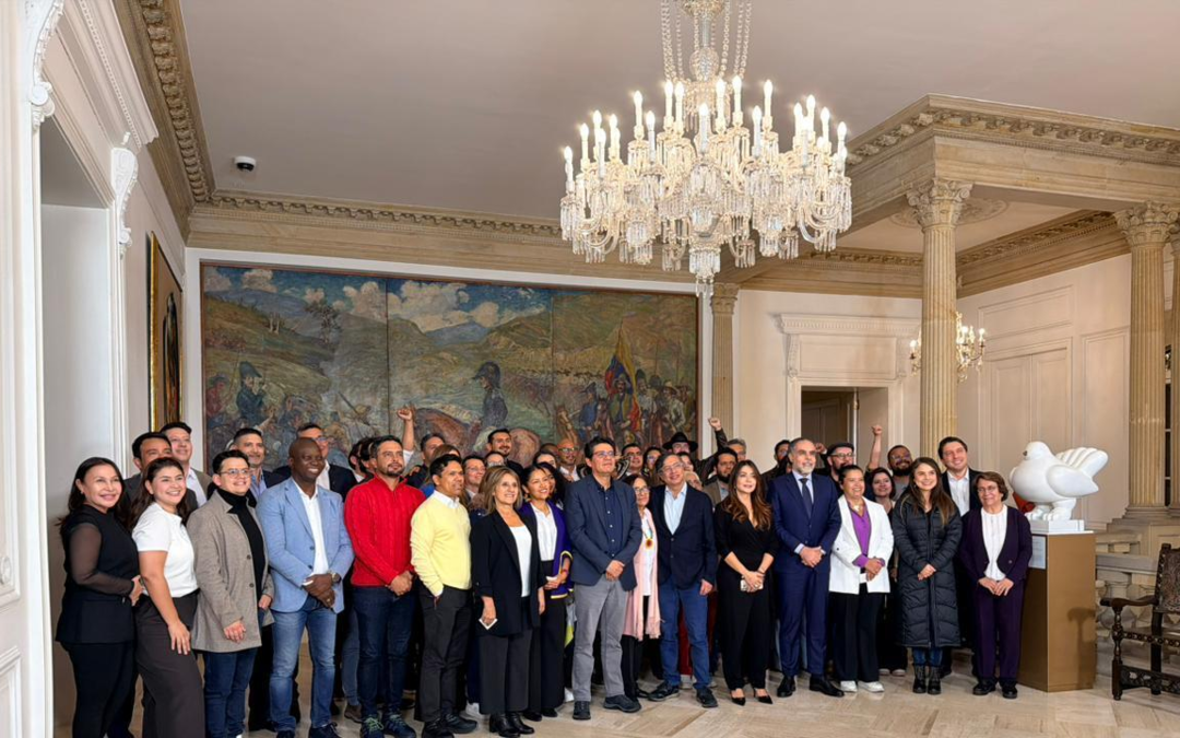 Gustavo Petro se reúne con bancada del Pacto Histórico en Casa de Nariño