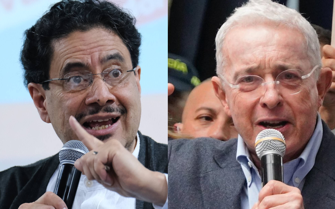Álvaro Uribe e Iván Cepeda se enfrentan por caso Miguel Uribe Turbay