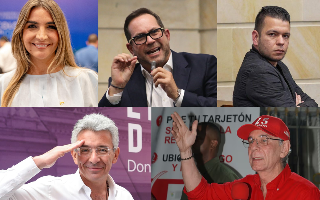 Los cinco candidatos más votados al Senado en las elecciones 2026