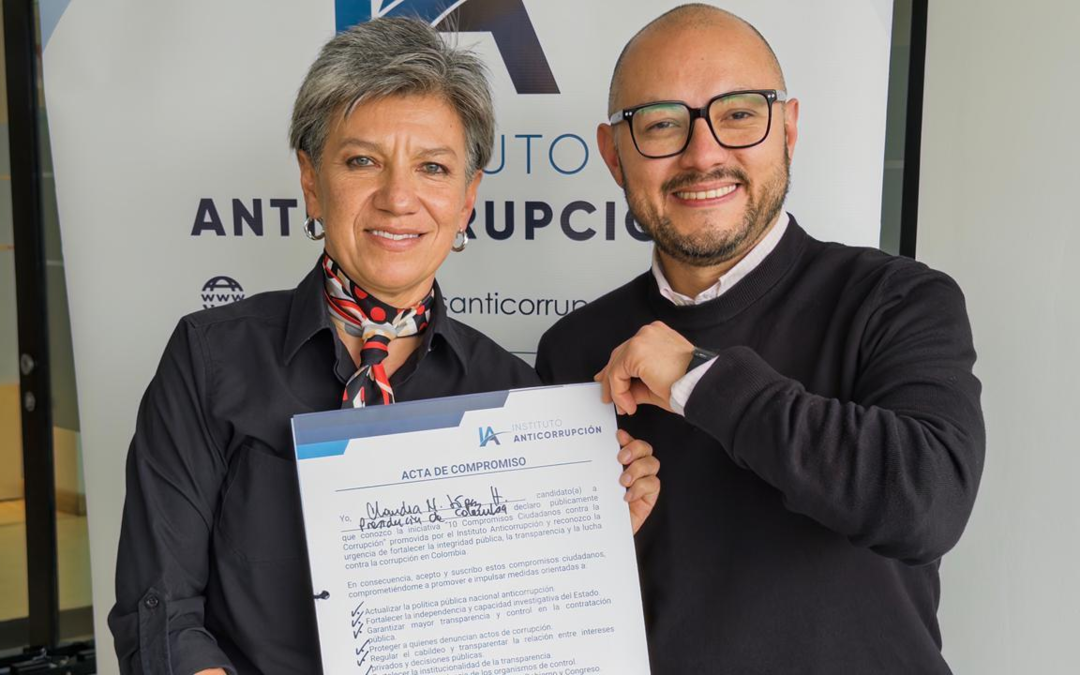 Claudia López se compromete a crear Fiscalía antimafia y sistema carcelario diferenciado