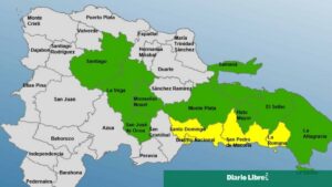 COE mantiene alertas por lluvias intensas en varias provincias de RD