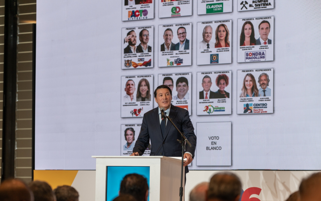 Colombianos recibirán un tarjetón único en las elecciones del 31 de mayo