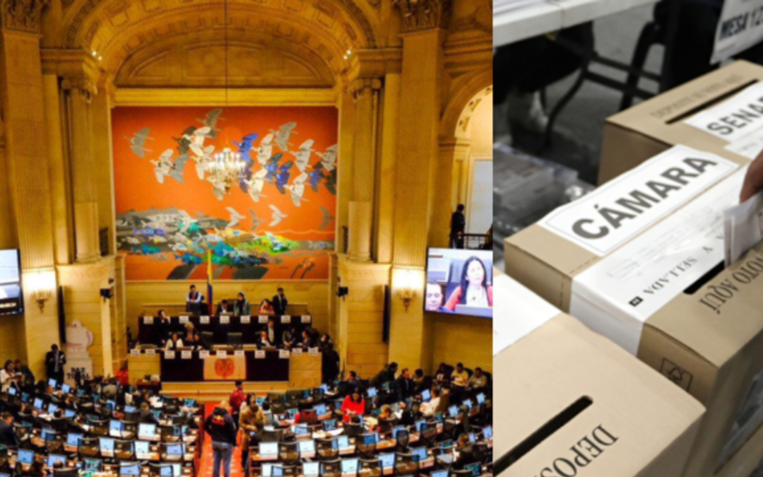 Senadores reelectos tras elecciones del 8 de marzo en Colombia 2026