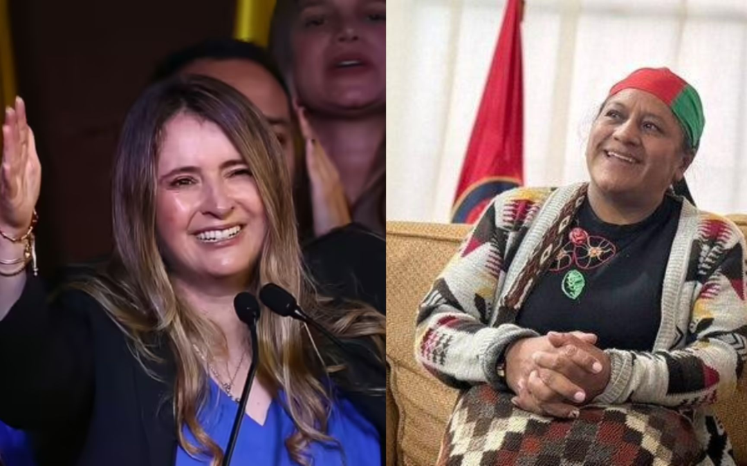 Paloma Valencia respalda candidatura vicepresidencial de Aida Quilcué