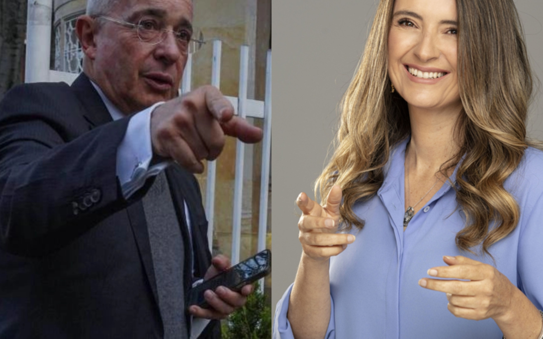 Álvaro Uribe defiende a Paloma Valencia en negociación vicepresidencial