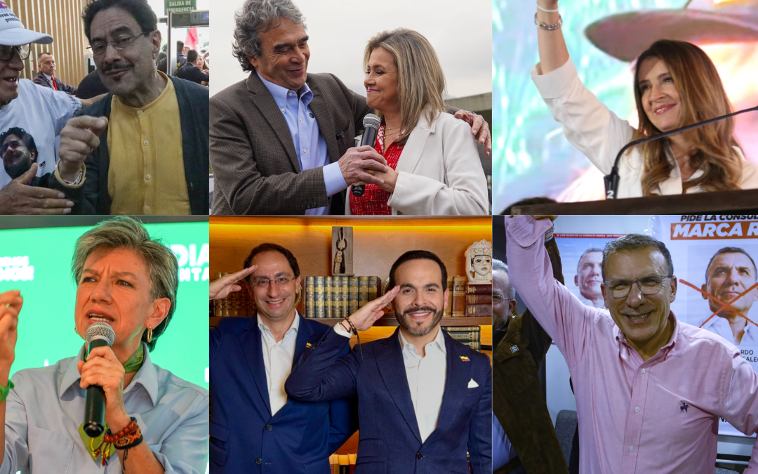 Candidatos presidenciales inscritos en Colombia para elecciones 2026