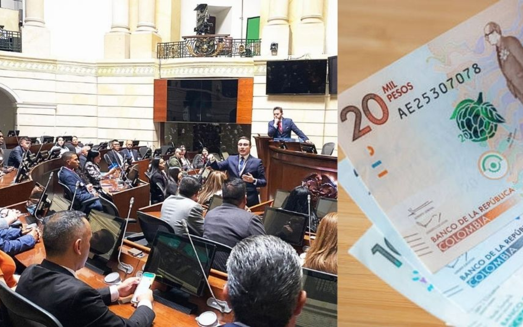 Sueldo estimado y cambios para congresistas colombianos en 2026
