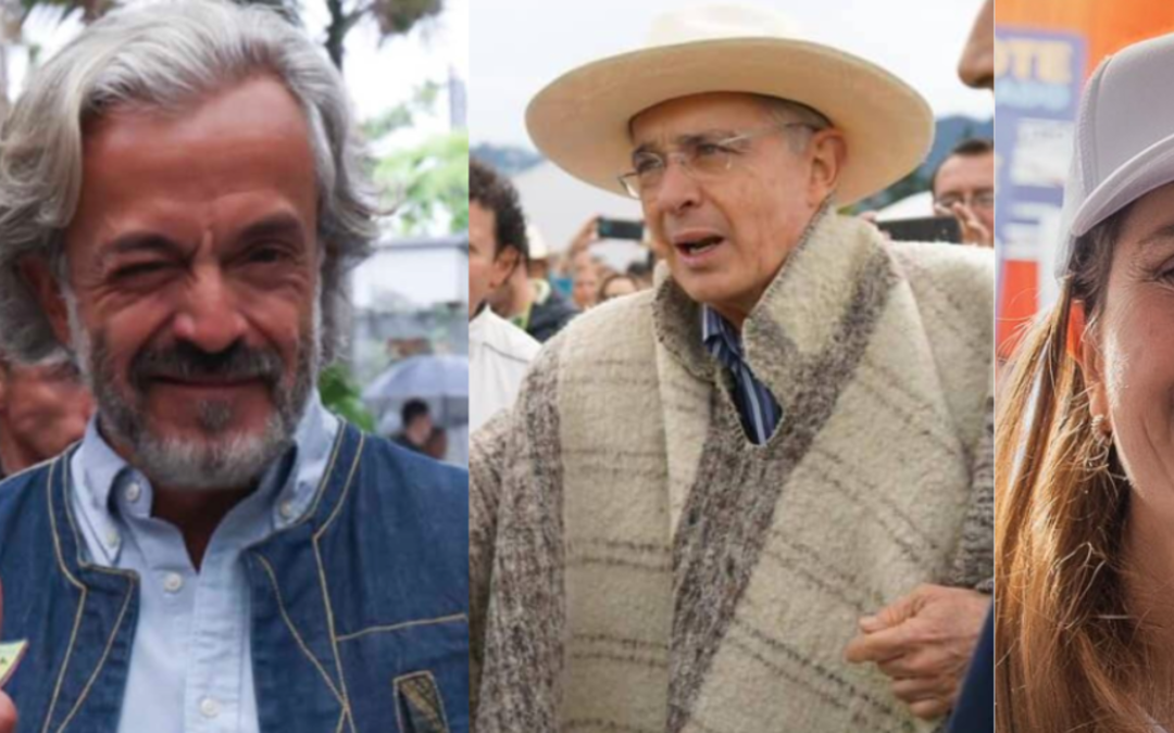 Álvaro Uribe apoya la fórmula vicepresidencial de Paloma Valencia y Juan Daniel Oviedo