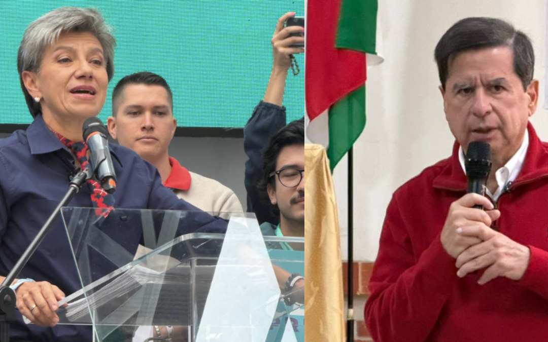 Claudia López y Juan Fernando Cristo discuten sobre propuesta de Constituyente