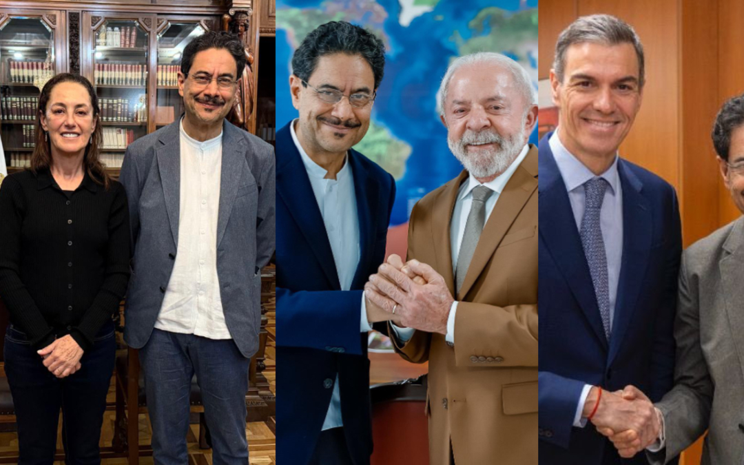 Iván Cepeda fortalece alianzas internacionales sin abrirse a apoyos fuera de la izquierda