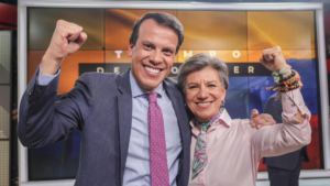 Claudia López y Leonardo Huerta arrancan campaña en el Eje Cafetero