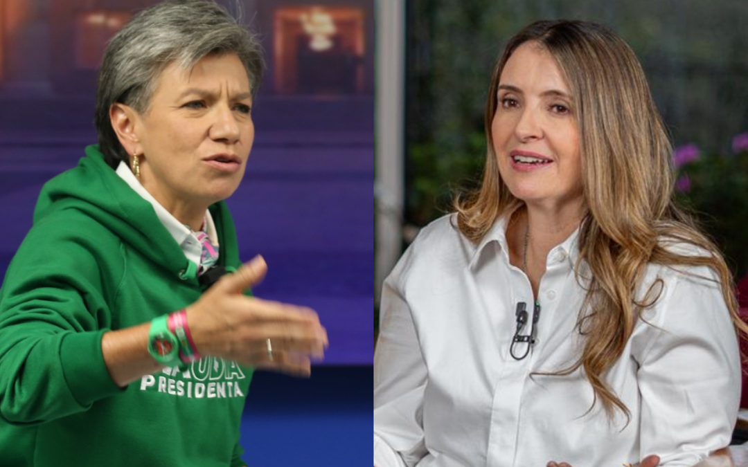 Claudia López descarta apoyar a Paloma Valencia en posible segunda vuelta