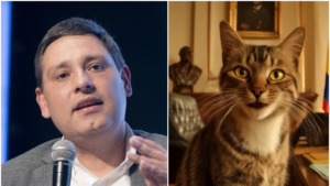 Mauricio Lizcano usa imagen de gato para difundir sus propuestas en redes